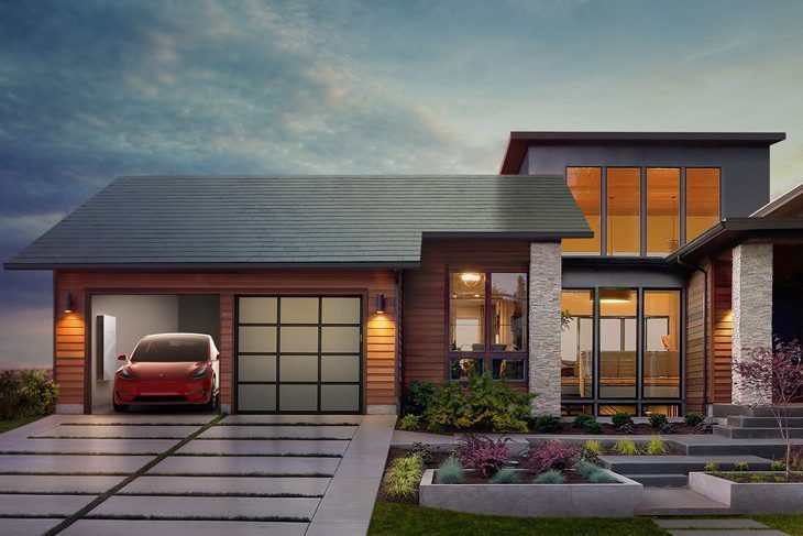 tesla solar roof example