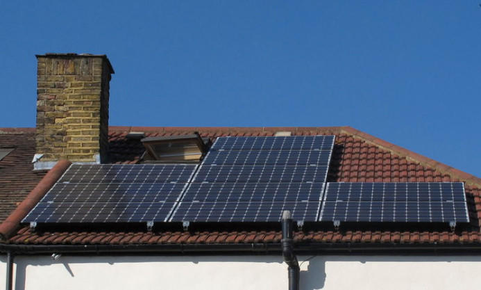 residental solar setup