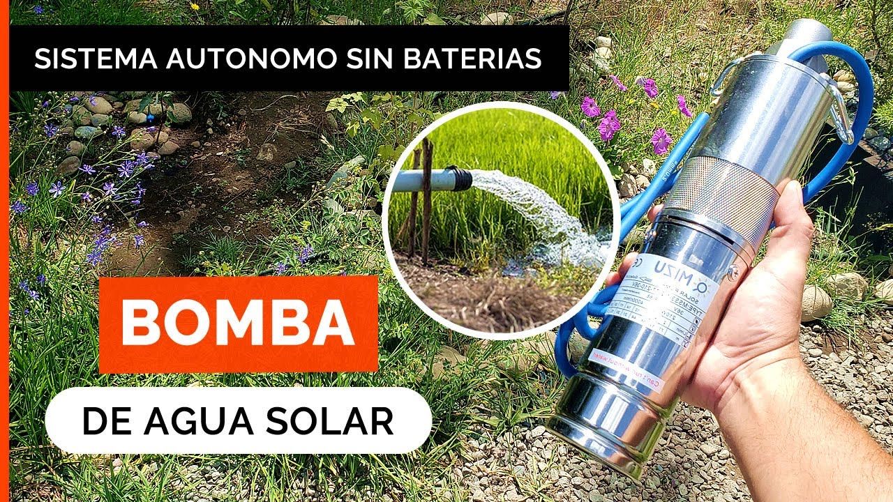 Bomba sumergible para pozos: la solución solar para abastecer agua de forma eficiente